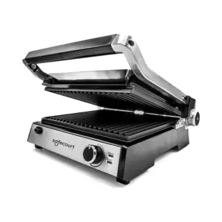 Safecourt Kitchen Tosti Apparaat – Paninigrill En Tosti Ijzer – Uitneembare Pfas-vrije Platen & Vaatwasserbestendig – Groot Grilloppervlak –