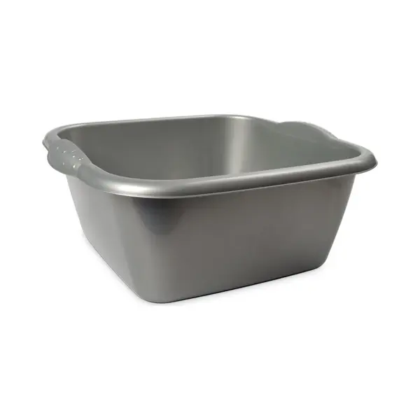 Hega Hogar Afwasteil - Rechthoek - Zilver - 10L - 37 X 34 X 16 Cm - Afwasbak thumbnail