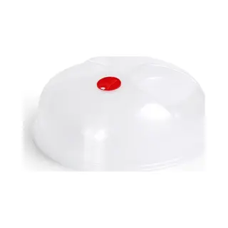 Plasticforte Magnetrondeksel/afdekschaal D24 - Transparant - Kunststof - 24 X 10, 5 Cm - Keukenhulpmiddelen