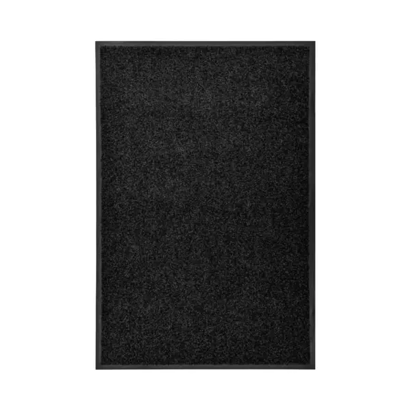 Doormat Washable Black 60x90 Cm Vidaxl thumbnail