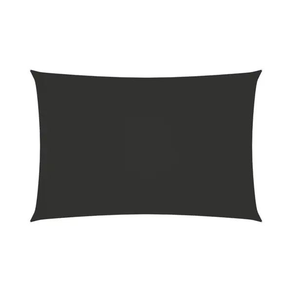 Sunshade Sail Oxford Fabric Rectangular 6x8 M Anthracite Vidaxl thumbnail