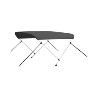 VidaXL - Biminitop - 2-boogs - 180x150x110 - Cm - Antracietkleurig