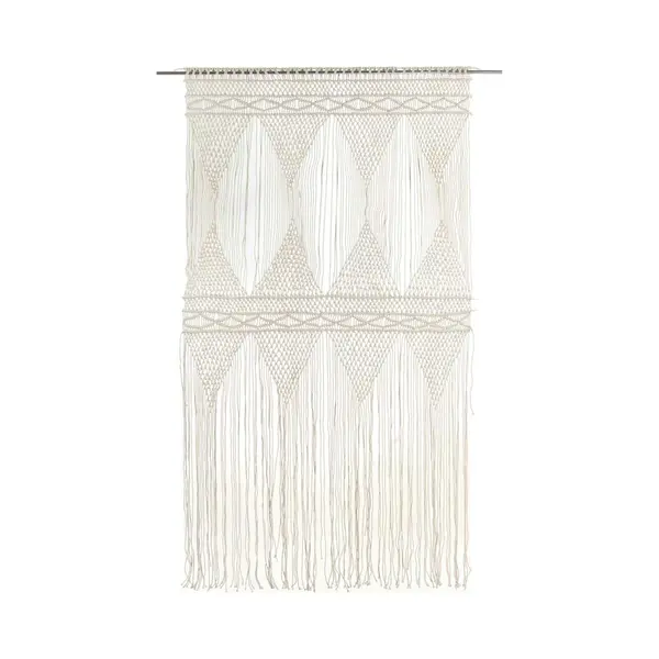 VidaXL Gordijn Macramé 140x240 Cm Katoen thumbnail