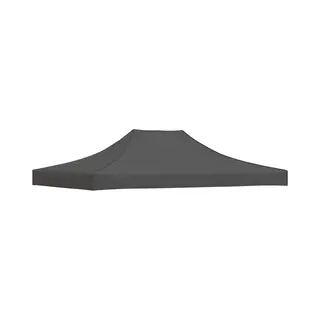 VidaXL - Partytentdak - 270 - G/m² - 4x3 - M - Antraciet