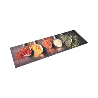 VidaXL Keukenmat Wasbaar Spoons 45x150 Cm