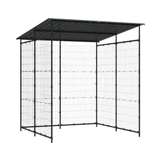Bicycle Shed 190x190x222 Cm Steel Black Vidaxl
