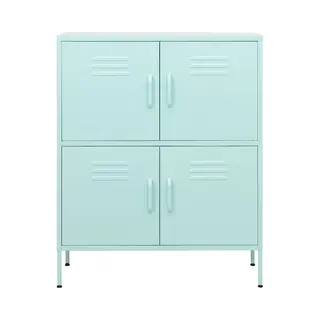 Storage Cabinet Mint 80x35x101.5 Cm Steel Vidaxl