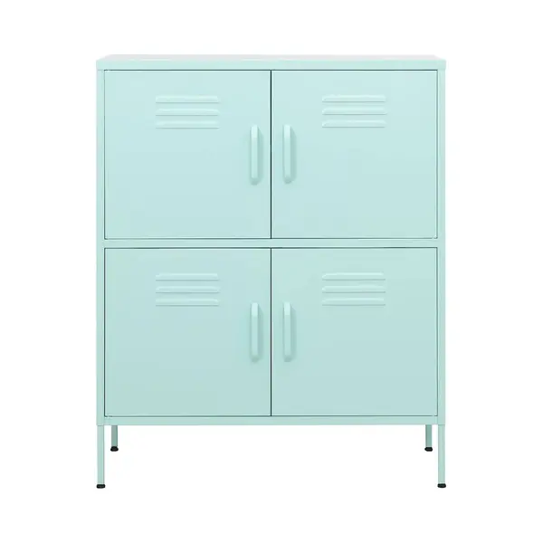 Storage Cabinet Mint 80x35x101.5 Cm Steel Vidaxl thumbnail
