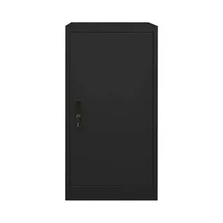 VidaXL - Zadelkast - 53x53x105 - Cm - Staal - Zwart