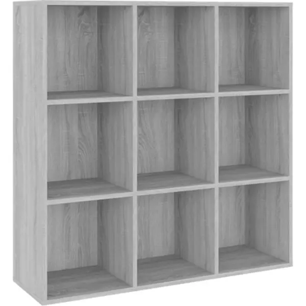 VidaXL Boekenkast 98x29x97, 5 Cm Grijs Sonoma Eikenkleurig thumbnail