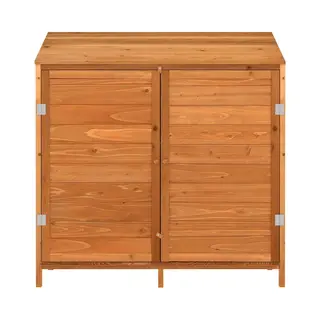 VidaXL - Tuinschuur - 102x52x112 - Cm - Massief - Vurenhout - Bruin