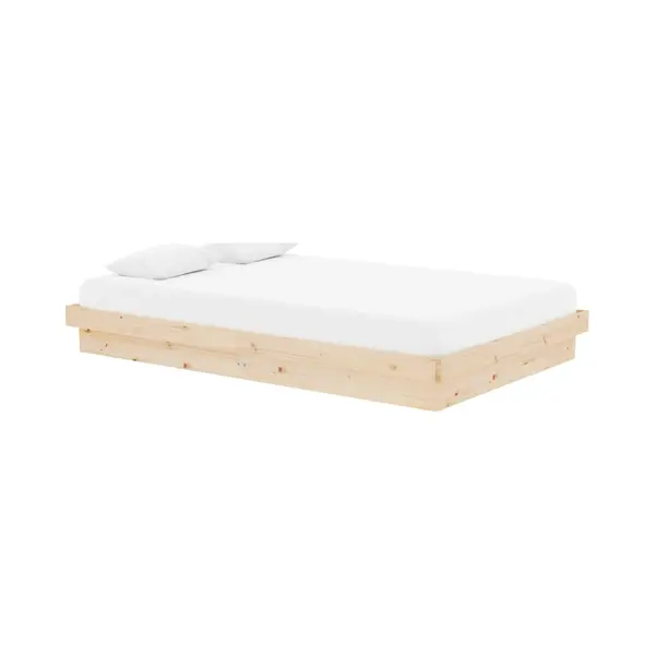 Bed Frame Without Mattress Solid Wood Small Double Vidaxl thumbnail