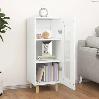 Sideboard White 34.5x34x90 Cm Engineered Wood Vidaxl