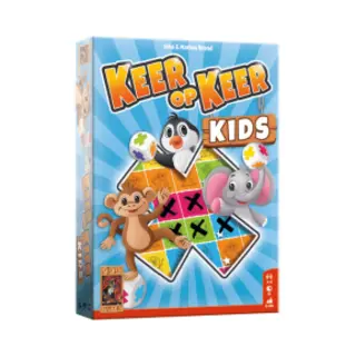 999 Games - Keer Op Keer - Kids - Dobbelspel - Vanaf 5 Jaar - Kinderspel - Gezelschapsspel - Educatief Spel - Klein Cadeautje