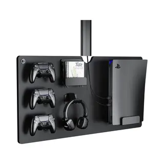 Vdd Wandplank Voor Opbergen Van Spelcomputer Console Controllers En Headset