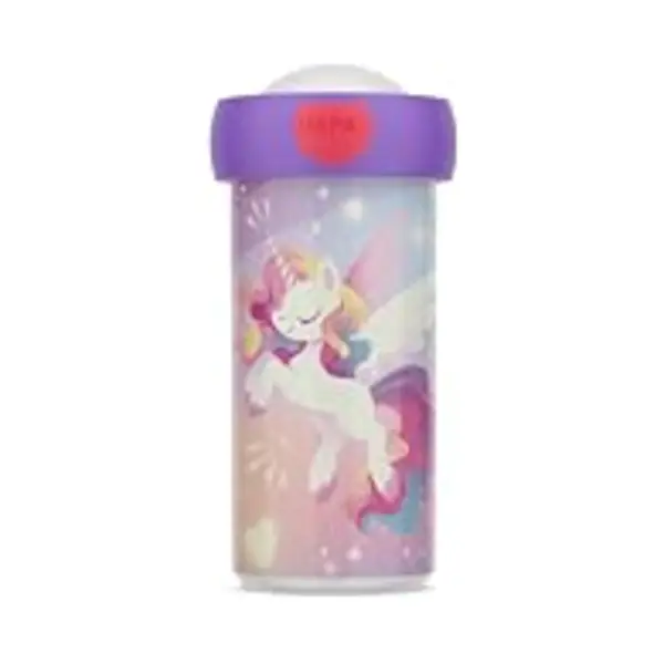 Mepal Schoolbeker Campus - 300 Ml - Sluit Goed Af - Drinkbeker Voor Kinderen - Unicorn Glow thumbnail