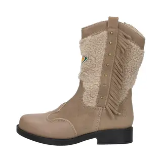 Shoesme Cowboylaarzen Taupe Leer - Dames - Maat 32