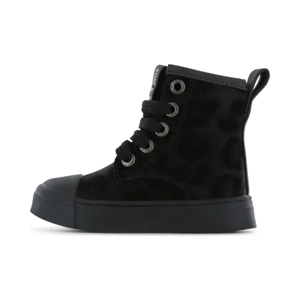Shoesme Schwarzer Schnürschuhe Mit Leopard thumbnail