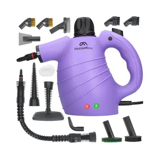 Motionflow 14-in-1 Stoomreiniger - Handstoomreiniger Voor Kleding - 1150 Watt Handstomer - Stoomapparaat Vloer, Bank&tapijt - Vlekkenreiniger -