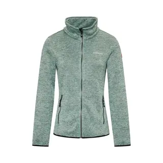 Nordberg Andrea Fleece Vest - Dames - Groen Melange - Maat M