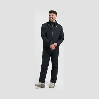 Rogelli Commuter Core Fiets Regenpak Dames En Heren - Waterdicht - Regenjas En Regenbroek - Zwart - Maat Xl