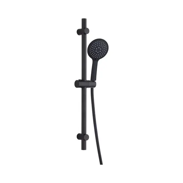 Luzzo® Flat Design Douche Glijstangset - 3 Standen Douche -Zwart thumbnail