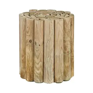 Wovar Borderrand Hout Grenen 20 Cm Hoog / 2.5 Meter Lang | Per Stuk | Borderrol | Borderrol Hout