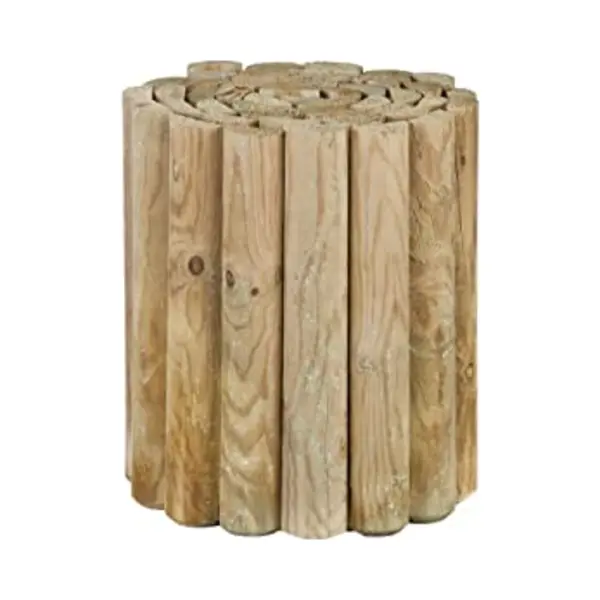 Wovar Borderrand Hout Grenen 20 Cm Hoog / 2.5 Meter Lang | Per Stuk | Borderrol | Borderrol Hout thumbnail