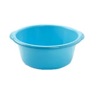 Plasticforte Kunststof Teiltje/afwasbak Rond 6 Liter Blauw - Afmetingen 34 X 32 X 14 Cm - Huishouden