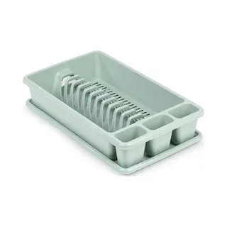 Plasticforte Afdruiprek Met Lekbak - Groen - 45 X 26 Cm - Afwasrek