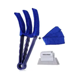 Roegaarden Jaloezie Reiniger - Lamellen Reiniger - Plumeau - Blauw - Inclusief Voegenreiniger