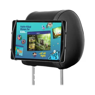 Yono Tablet Houder Auto Hoofdsteun - Universeel - Draaibaar - Flexibel - Tablethouder Auto - Geschikt Voor IPad - Zwart