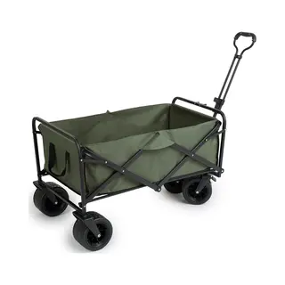 909 Outdoor Bolderkar - Opvouwbaar - Max Laadvermogen 80 Kg - 100x57x99cm - Groen