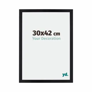 Your Decoration Fotokader 30x42 Cm - Zwart Mat - Mdf - Mura
