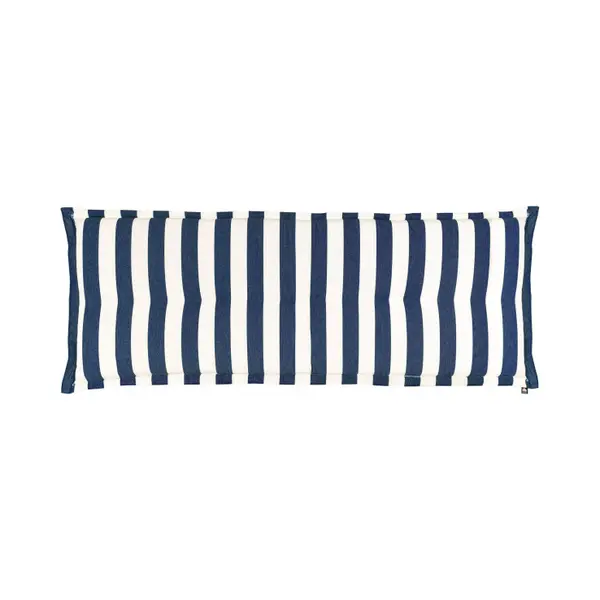 Kopu® Mila Navy Blue 150 Cm - Hoogwaardig Bankkussen - Gestreept thumbnail