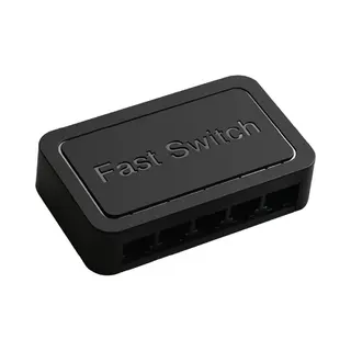 Drivv. Netwerk Switch - Tot 1000Mbps - 5 Poorten - Internet Switch - RJ45 Splitter - Zwart