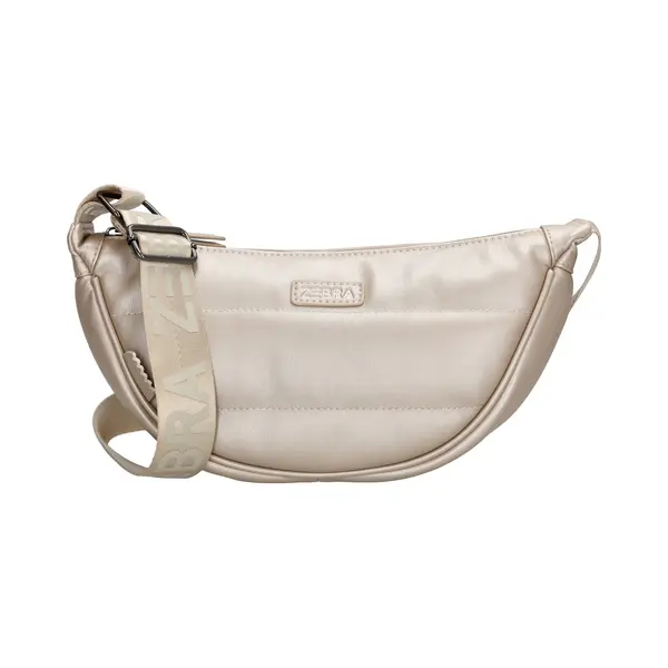 Zebra Trends Zebra Evie Crossbody Schoudertas - Trendy Banana Bag - Dames Tas - Champagne thumbnail