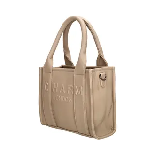 Charm London Bond Handtas - Stijlvol - Schoudertas - Crossbody - Schouderband - Praktisch - Dames Tas - Zand