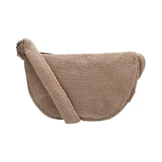 Beagles Lugo Schoudertas - Crossbody - Crossover - Teddy - Dames Tas - Taupe