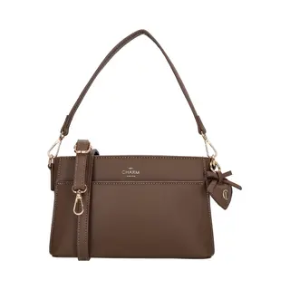 Charm London Cambridge Schoudertas - Crossbody - Tas - Schouderband - Dames Tas - Mokka