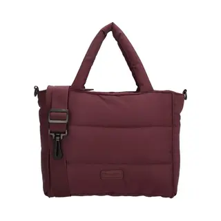 Beagles Calvia Crossbody Hand & Schoudertas Shopper - Trendy Fashion Bag - Dames Tas - Bordeaux Rood