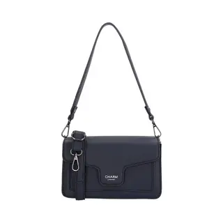Charm London Monaco - Schoudertas - Crossbody - Tas - Overslag - Dames Tas - Blauw