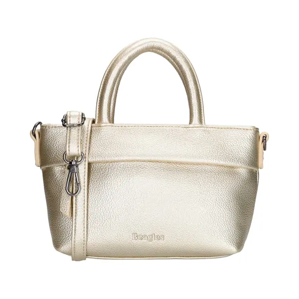 Beagles Tarragona Handtas - Schoudertas - Crossbody - Schouderband - Dames Tas - Licht Goud thumbnail