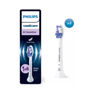 Philips Sensitive HX6058/87 Set van 8 opzetborstels