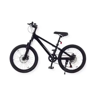 Buxibo - Fiets Austin - Kinder Mountainbike - Stalen Frame - 20 Inch - Zwart