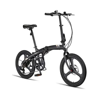 Pacto Two Vouwfiets Zwart 20 Inch Shimano 6v Aluminium Schijfrem Plooifiets Folding Bike Disc