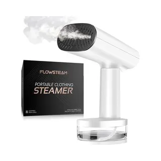 Flowsteam® Luxe Kledingstomer - Handstomer - Stoomreiniger - Stoomapparaat Kleding - Snow White Edition