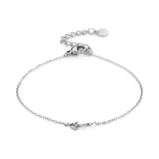 Bijoutheek Armband Infinity Hart Zilver JE13703