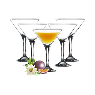 Glasmark Cocktail Glazen - 6x - Martini - 175 Ml - Glas - Martini Glazen