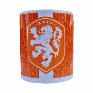 Holland Knvb Mok Oranje - 300 Ml Voor Warme En Koude Dranken